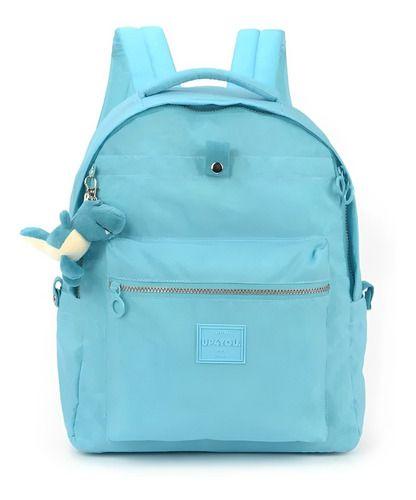 Imagem de Mochila Crinkle Escolar Notebook Juvenil Chaveiro UP4YOU