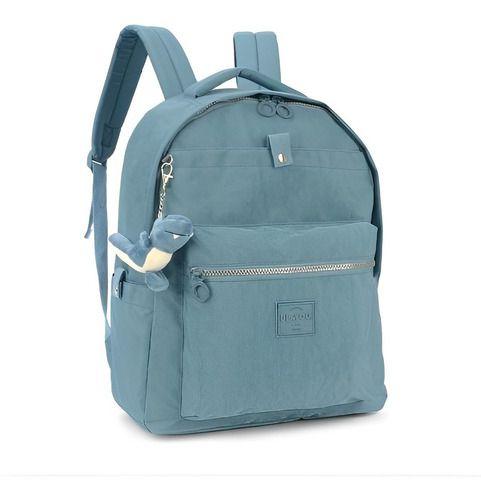 Imagem de Mochila Crinkle Escolar Notebook Juvenil Chaveiro UP4YOU