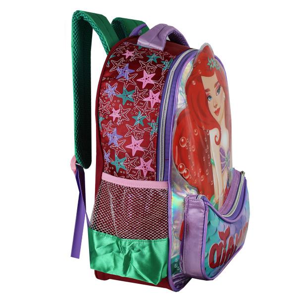 Imagem de Mochila De Alças Escolar Mermaid Denlex Infantil Meninas