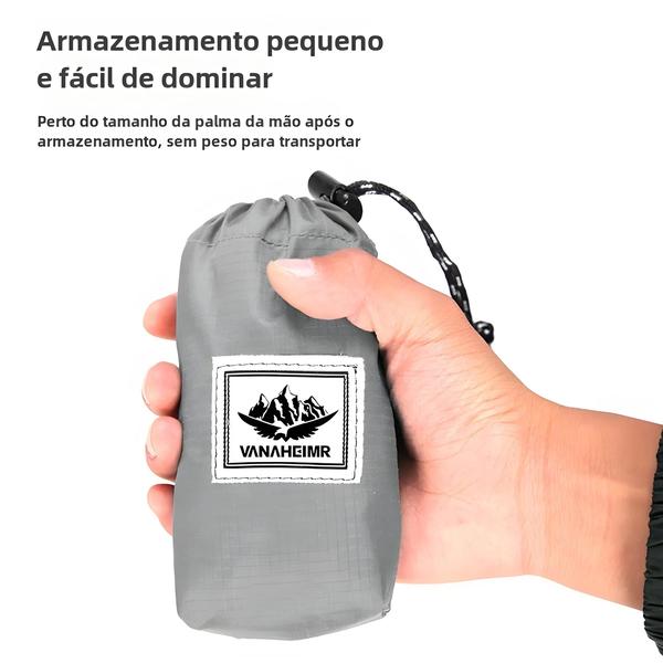 Imagem de Mochila de Caminhada Dobrável 20L - Leve, Impermeável e para Homens e Mulheres