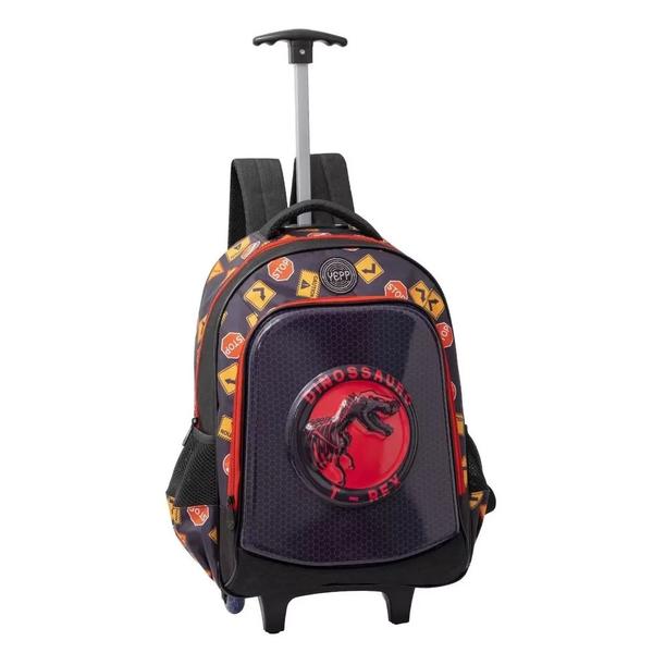 Imagem de Mochila de Carrinho Dino T-Rex Vermelho - Yepp