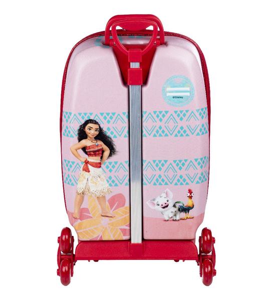 Imagem de Mochila De Carrinho Princesa Moana Infantil 3d Impermeável