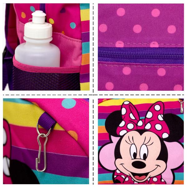 Imagem de Mochila de Costa Feminina Rosa Minnie Resistente Toys 2U