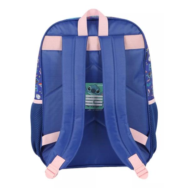 Imagem de Mochila De Costa Juvenil Lilo & Stitch Disney Azul Reforçada