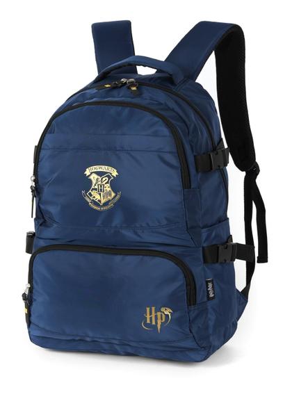 Imagem de Mochila de Costa p/Notebook Harry Potter Azul Juvenil R.MJ47624HP0200 Luxcel