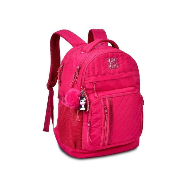 Imagem de Mochila De Costa Pink Feminina Crinkle Rebecca Bonbon