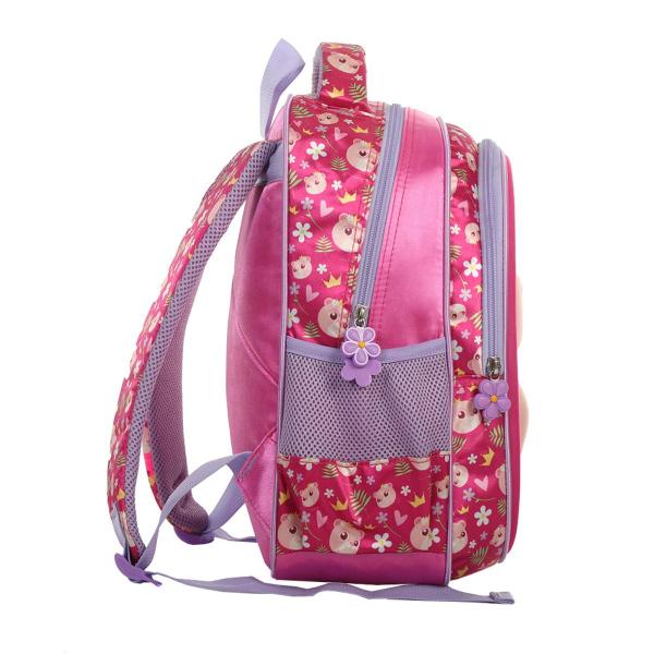 Imagem de Mochila De Costas 14" Leoa 3D Infantil Escolar Passeio