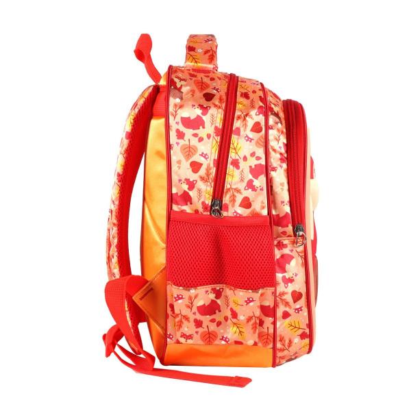 Imagem de Mochila De Costas 14" Raposa 3D Fox Infantil Escolar Passeio