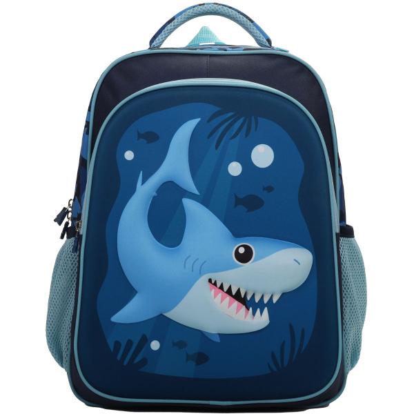 Imagem de Mochila De Costas 14" Shark 3D Infantil Escolar Passeio