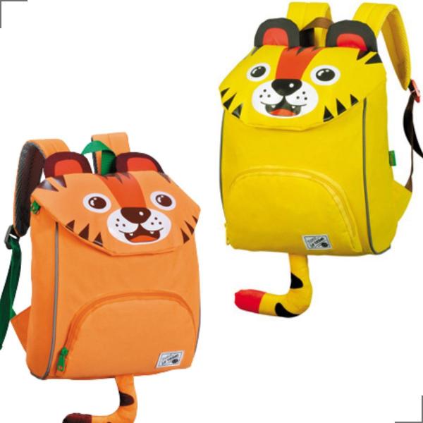 Imagem de Mochila de Costas 3D Unissex Infantil Escolar Animais Tigre Tigrão Menina Menino Reforçada