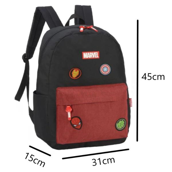 Imagem de Mochila De Costas Avengers Marvel Escolar Vingadores Luxcel