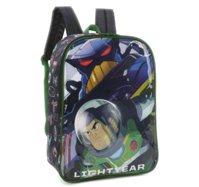 Imagem de Mochila de Costas Buzz Lightyear com Estojo Infantil Escolar