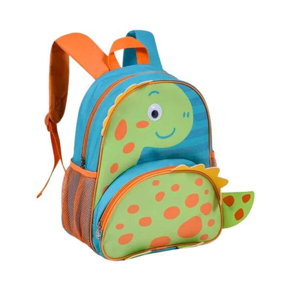 Imagem de Mochila De Costas Dinossauro Verde 13 Clio Pets Cp24509D