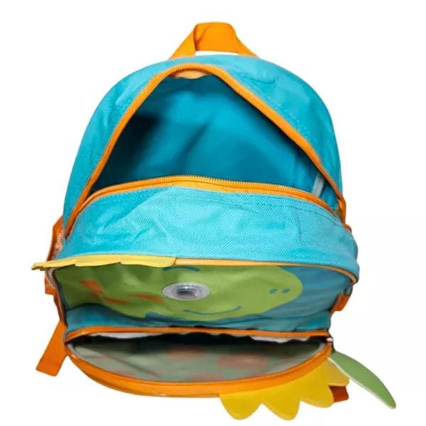 Imagem de Mochila De Costas Dinossauro Verde 13 Clio Pets Cp24509D