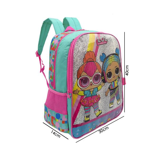 Imagem de Mochila de Costas Escolar Infantil Creche Passeio Lol Surprise Lucxel