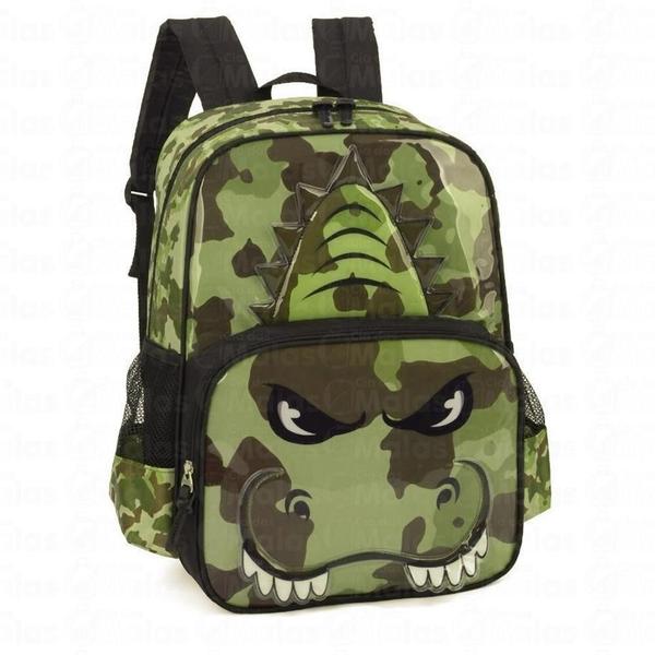 Imagem de Mochila De Costas Escolar Infantil Jacaré Up4You Luxcel