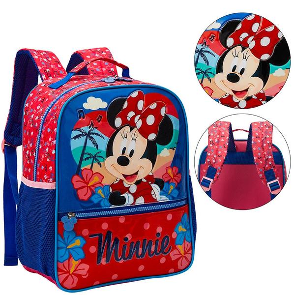 Imagem de Mochila De Costas Escolar Infantil Média Personagens Disney