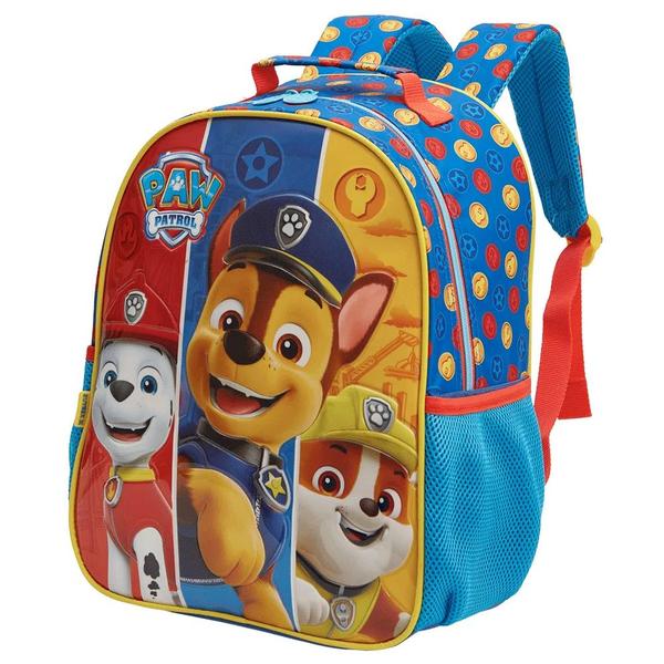 Imagem de Mochila De Costas Escolar Infantil Paw Patrol Unissex Luxo