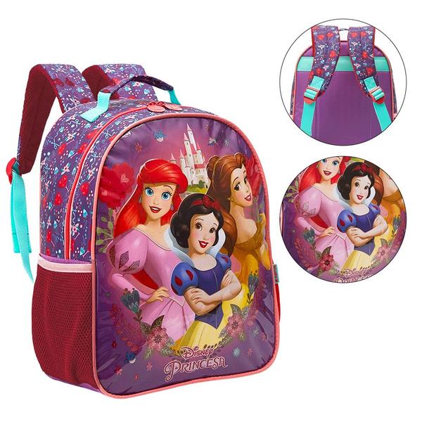 Imagem de Mochila De Costas Escolar Infantil Personagens Disney Word