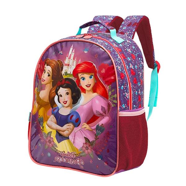 Imagem de Mochila De Costas Escolar Infantil Personagens Disney Word