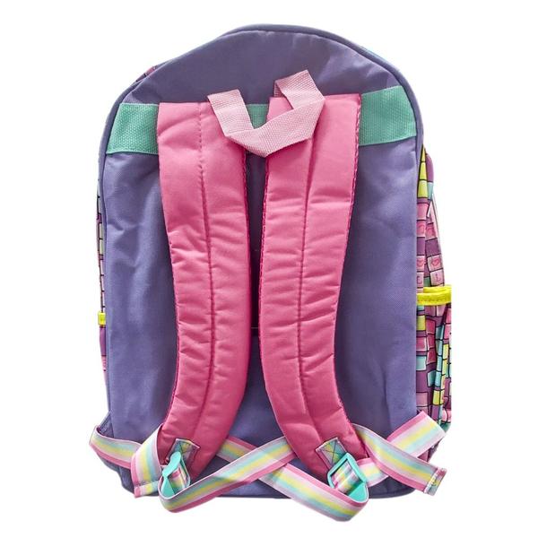 Imagem de Mochila De Costas Escolar Infantil Unicórnio Gamer Meninas