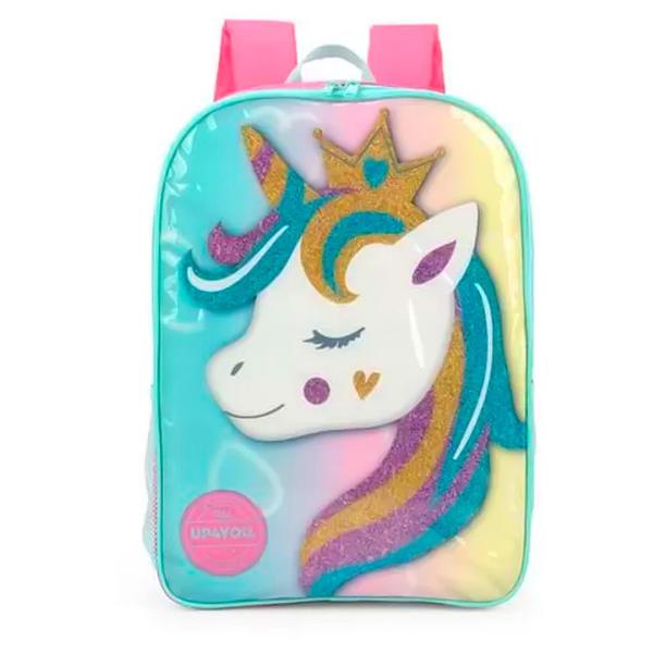 Imagem de Mochila De Costas Escolar Infantil Unicórnio Up4you Luxcel