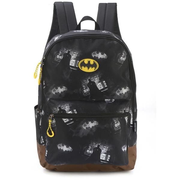 Imagem de Mochila De Costas Escolar Médio Infantil Batman DC Luxcel