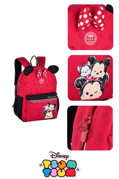 Imagem de Mochila De Costas Escolar Passeio Tsum Tsum Disney Minnie