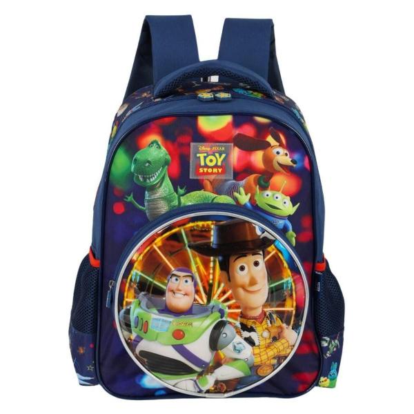 Imagem de Mochila de Costas Escolar Verde Toy Story Luxcel