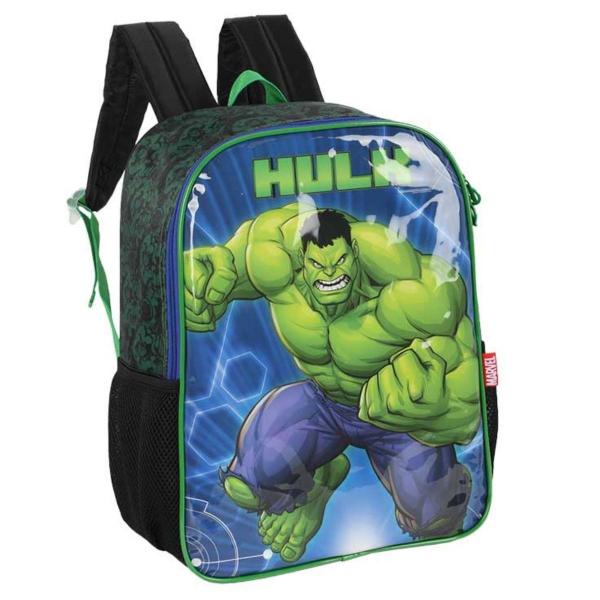 Imagem de Mochila de Costas Escolar Vingadores Hulk Marvel Luxcel