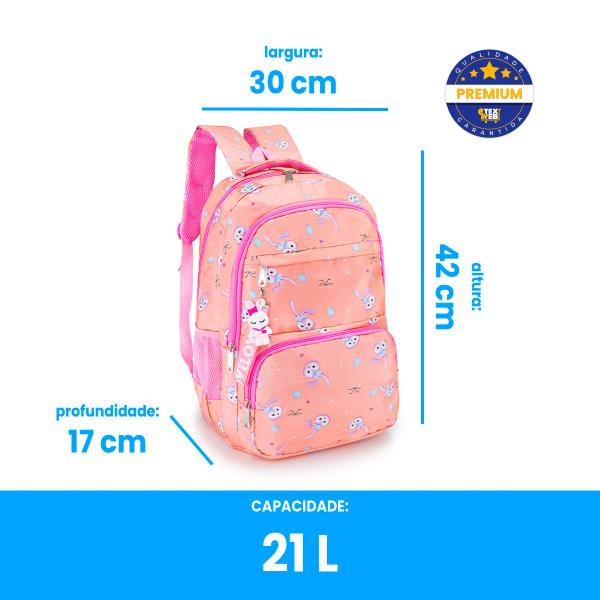 Imagem de Mochila De Costas Feminina Infantil Escolar Papelaria Fofa