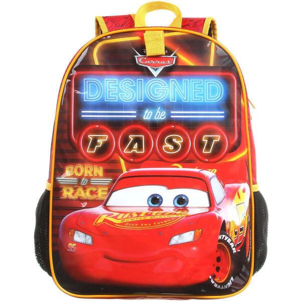 Imagem de Mochila De Costas Impermeável Infantil Carros Mc Queen