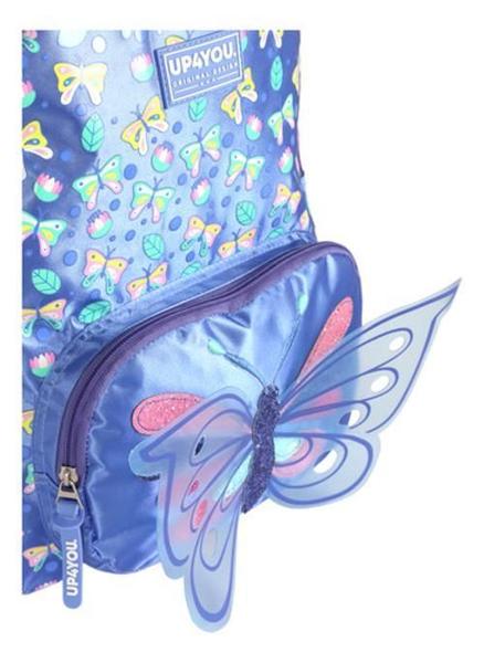 Imagem de Mochila De Costas Infantil Borboleta 3D Up4You