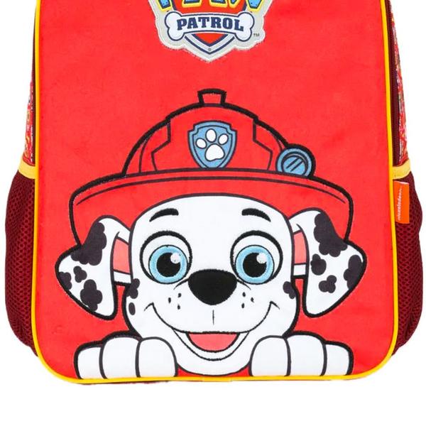 Imagem de Mochila De Costas Infantil Escolar Paw Patrol Aveludado