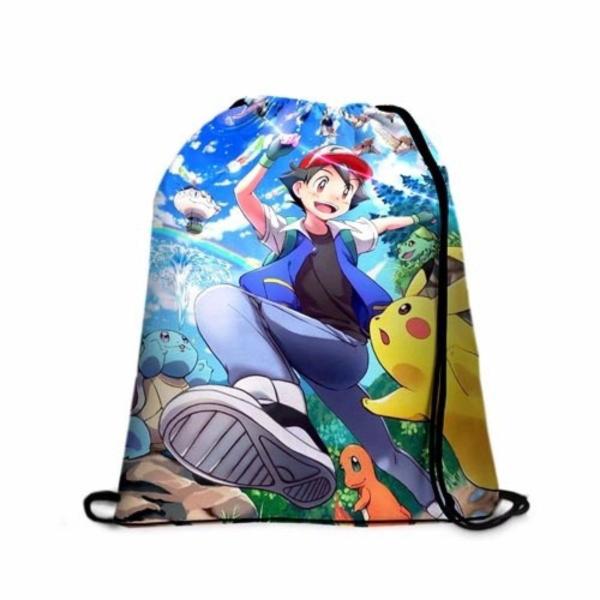 Imagem de Mochila de Costas Infantil Sacola De Costas Personagens Estampa Digital 30x20