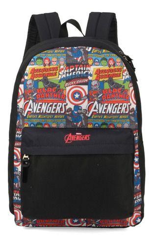 Imagem de Mochila De Costas Juvenil Original Avengers Marvel