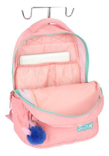 Imagem de Mochila De Costas Juvenil Porta Notebook Original Stitch