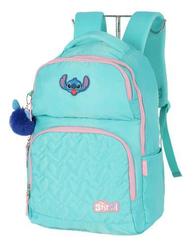 Imagem de Mochila De Costas Juvenil Porta Notebook Original Stitch