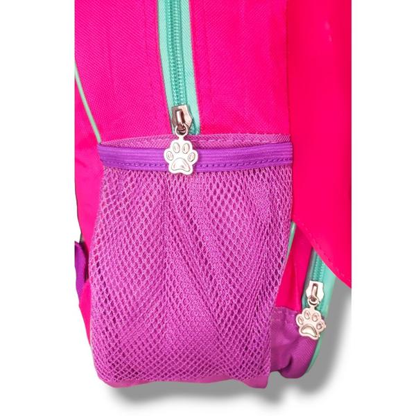 Imagem de Mochila de Costas Mala Bolsa Infantil Menina Borboleta Rosa Criança Pets Clio