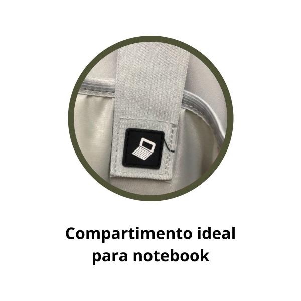 Imagem de Mochila De Costas Masculino Casual P/ Notebook C/ 6 Bolsos - Trabalho/Faculdade - Clio