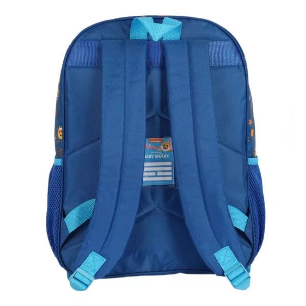 Imagem de Mochila De Costas Menino Baby Shark Infantil Azul Luxcel