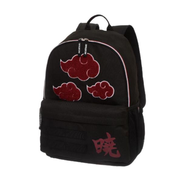 Imagem de Mochila de Costas Naruto Akatsuki Escolar Infantil Unissex