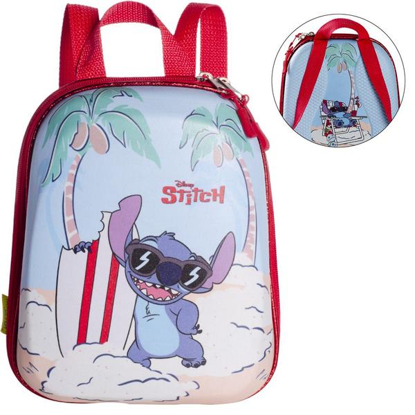 Imagem de Mochila De Costas P Infantil Stitch Disney Max Toy