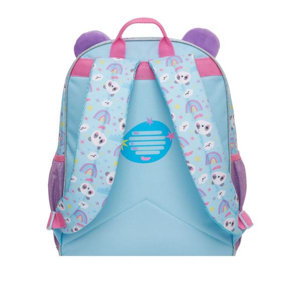 Imagem de Mochila de Costas Panda Paetê Lantejoulas Infantil Escolar