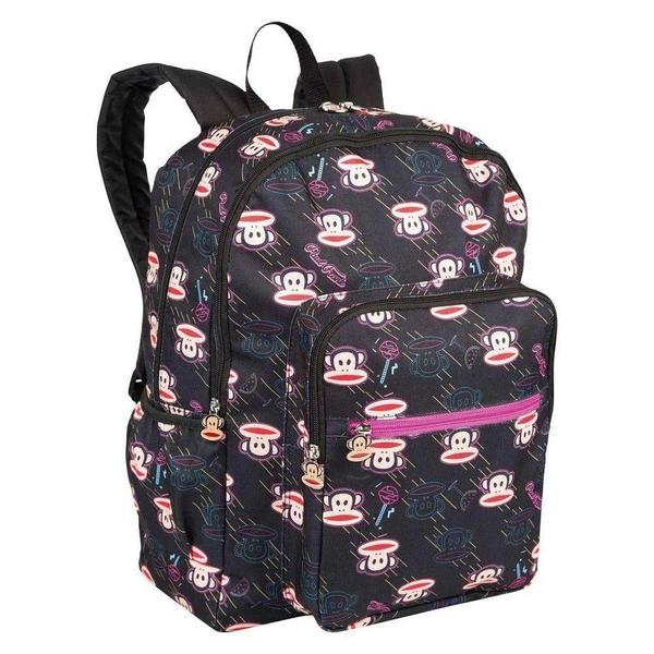 Imagem de Mochila de Costas Paul Frank Escolar Infantil Grande Meninas