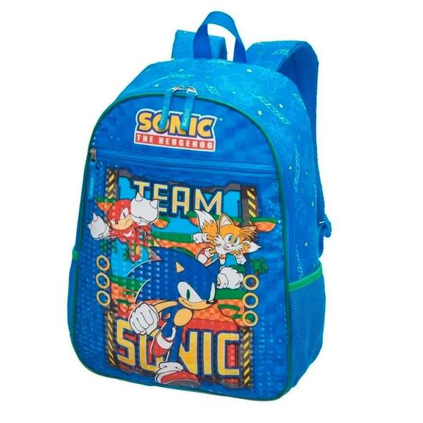 Imagem de Mochila De Costas Sonic Infantil ul Escolar - Pacific