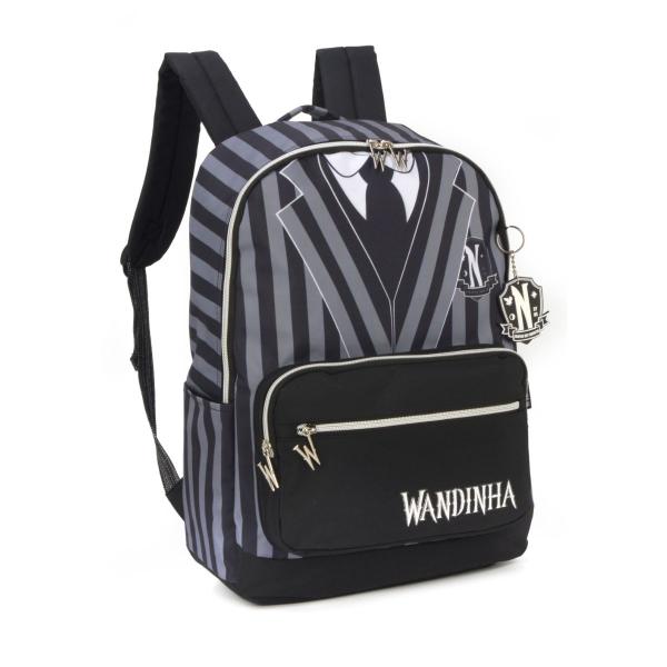 Imagem de Mochila de Costas Wandinha Addams Escolar Juvenil Colegial