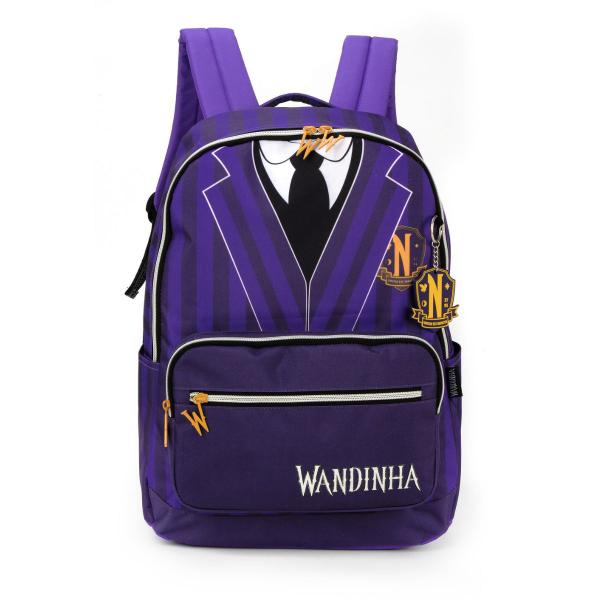 Imagem de Mochila de Costas Wandinha Addams Escolar Juvenil Colegial