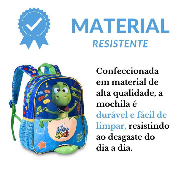 Imagem de Mochila De Costas Zigaloo Loolookids C/ Touca Oficial - Clio