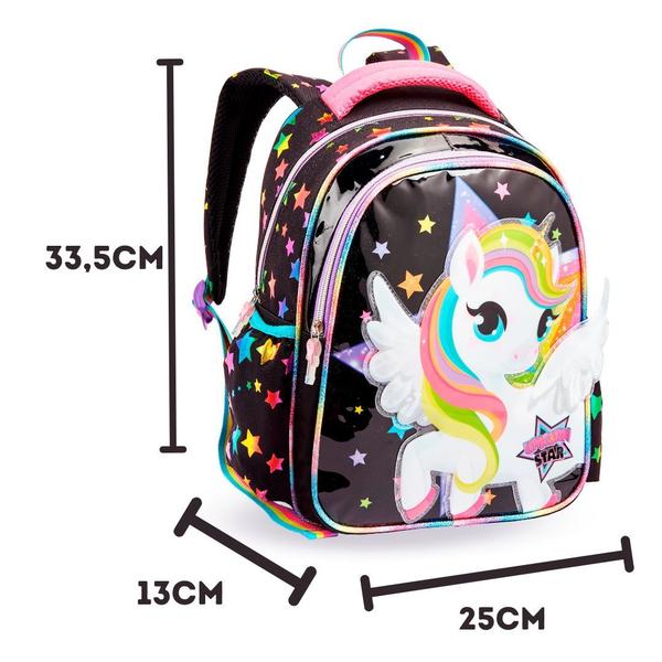 Imagem de Mochila De Creche Infantil Unicórnio